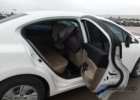 2013 Honda Civic Lx из США, поврежденный, VIN 19XFB2F53DE069927